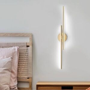 Gold LED Vanity Beam Light Sconce